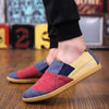 MEN'S WASHED DENIM COLORBLOCK CASUAL SHOES 81762635S