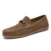 MEN'S SUEDE SLIP-ON FLAT DRIVING CASUAL SHOES 40005325S