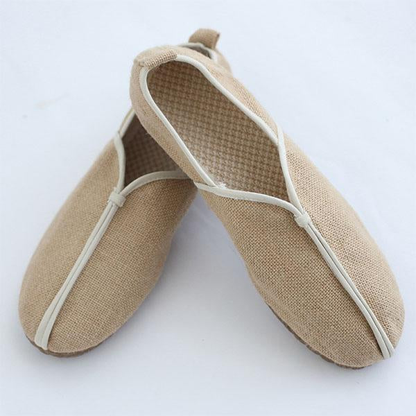 MEN'S RETRO LINEN  SLIP-ON CASUAL SHOES 52041705YL