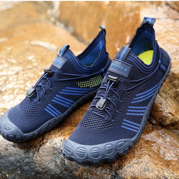 MEN'S OUTDOOR HIKING SANDALS FOR MEN SUMMER NON-SLIP QUICK DRYING WATER SANDALS RIVER SHOES 32750576YL