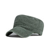 MEN'S WASHED AND DISTRESSED CASUAL FLAT HAT 48262616S