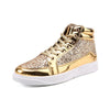 MEN'S STYLISH CASUAL SHINY HIGH-TOP SNEAKERS 59243087S