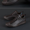 MEN'S CASUAL ZIPPERED LEATHER SHOES 19326664YL