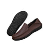 MEN'S WIDE FOOTED CASUAL LEATHER LOAFERS 09464668YL