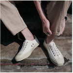 MEN'S CASUAL AND VINTAGE VULCANIZED SHOES DECK SHOES 02883554YL