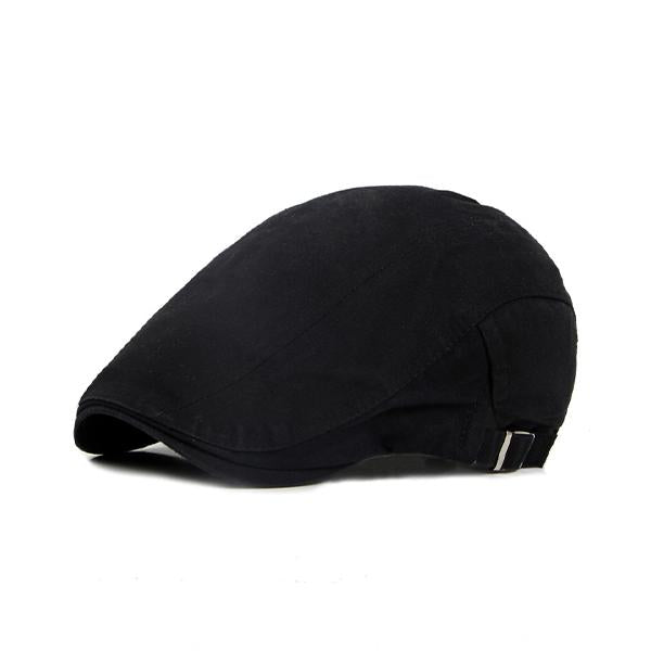 MEN'S CASUAL COTTON SOLID COLOR PEAKED CAP 90903747S