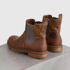 MEN'S VINTAGE LEATHER STITCHED ANKLE BOOTS 26086870S