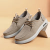 MEN'S VERSATILE SOFT-SOLED LACE-UP CASUAL CANVAS SHOES 82480151S