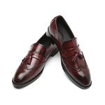 MEN'S CASUAL FASHION BROGUE TASSEL DRESS SHOES 58138827S