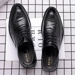 MEN'S LACE-UP BUSINESS CASUAL DRESS SHOES 18836441S