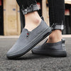 MEN'S BREATHABLE ICE SILK SLIP-ON CASUAL CANVAS SHOES 05277173S