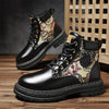 MEN'S CASUAL RETRO LACE-UP BOOTS 50363382YL