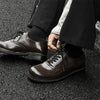 MEN'S STYLISH RETRO LACE-UP DERBY SHOES 13914967S