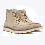 MEN'S SOLID COLOR CASUAL LACE UP BOOTS 24892449YL