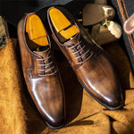 MEN'S BUSINESS TIE UP FORMAL SHOES 22955692YL