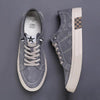 MEN'S STYLISH BREATHABLE LACE-UP CANVAS SHOES 60070241S