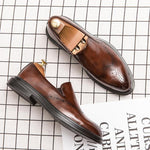 MEN'S CASUAL CARVED INFORMAL DRESS SHOES 15611596S