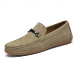 MEN'S SUEDE SLIP-ON FLAT DRIVING CASUAL SHOES 40005325S