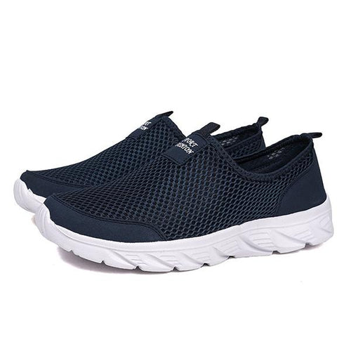 MEN’S MESH SLIP-ON CASUAL WALKING SHOES 53379053S