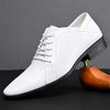 MEN'S POINTED FORMAL TIE WEDDING SHOES 46899998YL