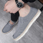 MEN'S RETRO CASUAL DRIVING BREATHABLE CANVAS SHOES 47958728S