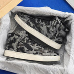 MEN'S CASUAL CAMOUFLAGE CANVAS HIGH-TOP SNEAKERS 81158803S