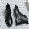 MEN'S RETRO CASUAL LACE UP BOOTS 68161243YL