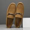 MEN'S SUEDE SLIP-ON FLAT DRIVING CASUAL SHOES 40005325S