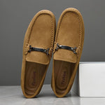 MEN'S SUEDE SLIP-ON FLAT DRIVING CASUAL SHOES 40005325S