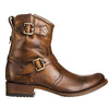 MEN'S RETRO BUCKLE LEATHER BOOTS 58372334YL