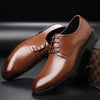 MEN'S BUSINESS LACE-UP POINTED TOE DRESS SHOES 84355340S