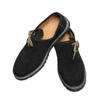 MEN'S ROUND TOE LOW HEEL LACE UP CASUAL SHOES 69515866YL