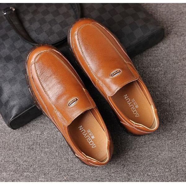 MEN'S BUSINESS CASUAL LEATHER SHOES 72307346YL