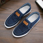 MEN'S RETRO NON-SLIP SLIP-ON CANVAS SHOES 46569144S