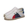 MEN'S LINEN HANDMADE STRAW CASUAL CANVAS SHOES 61344969S