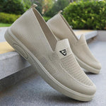 MEN'S MESH SLIP-ON SOFT SOLE CASUAL SNEAKERS 33721049S