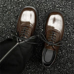 MEN'S STYLISH RETRO LACE-UP DERBY SHOES 13914967S