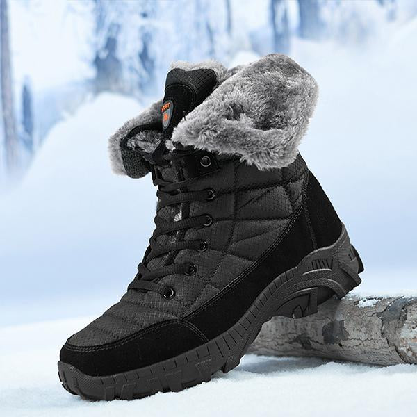 MEN'S OUTDOOR HIKING LACE-UP SNOW BOOTS 40792441S