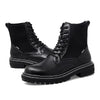 MEN'S RETRO ELASTIC LACE UP BOOTS 31605955YL