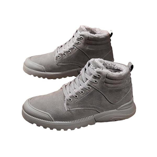 MEN'S WARM LACE UP CASUAL BOOTS 24373365YL