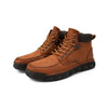 MEN'S CASUAL VINTAGE LACE UP ANKLE BOOTS 78180456S