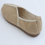 MEN'S RETRO LINEN  SLIP-ON CASUAL SHOES 52041705YL