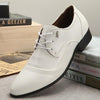 MEN'S SOLID COLOR LACE-UP BUSINESS DRESS SHOES 21332067S