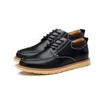 MEN'S BUSINESS LACE-UP CASUAL LEATHER SHOES 26554702S