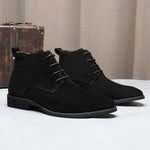 MEN'S STYLISH BUSINESS LACE-UP DESERT BOOTS 73086334S