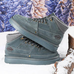 MEN'S CASUAL SUEDE RUBBER SOLE LACE UP SNOW BOOTS 65561595S