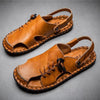 MEN'S CASUAL LEATHER TWO-WEAR SANDALS 87717829YL