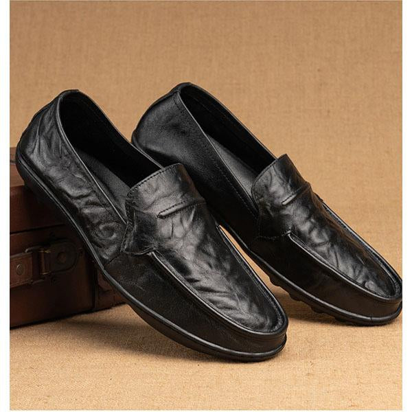 MEN'S SOFT SOLE COMFORTABLE LEATHER SHOES 80287811YL