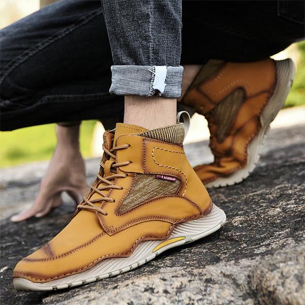 MEN'S OUTDOOR HIGH TOP LACE UP BOOTS 90480895YL