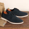 MEN'S RETRO SUEDE LACE-UP LOW-TOP SNEAKERS 54144574S